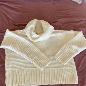 Pink rose sweater size medium